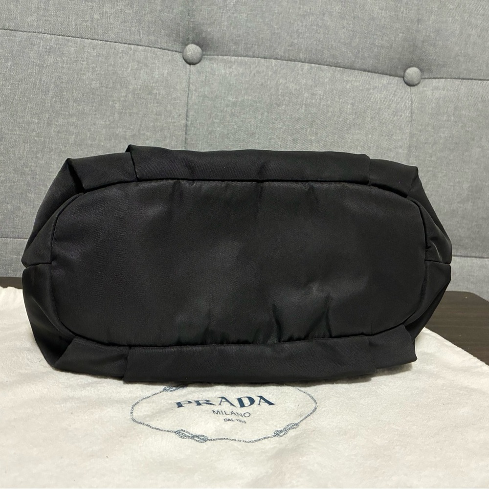 Prada Black Hobo Bag with Gold Hardware - Picture 6 of 16